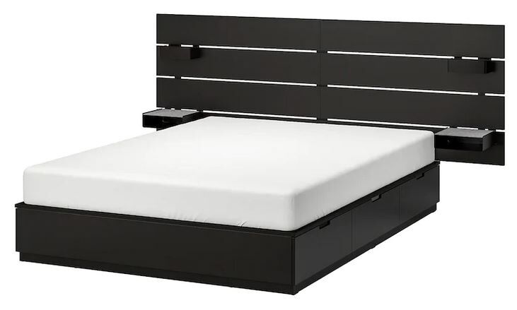 IKEA Bett Nordli anthrazit